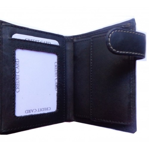 Luxus 8321, Δερμάτινο, Μαύρο 