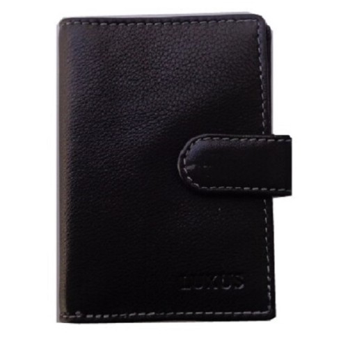 Luxus LX 8302, Καρτοθήκη, Δέρμα, Μαύρο