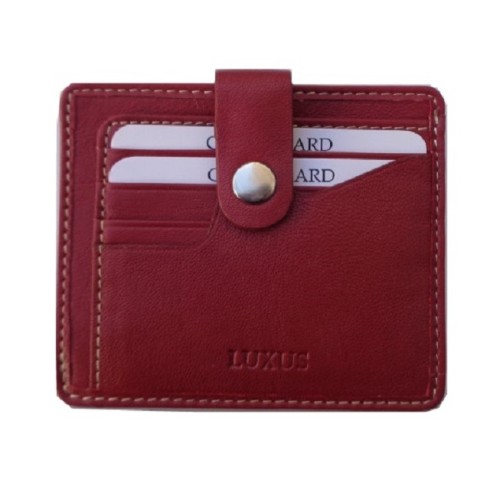 Luxus LX 8301, Καρτοθήκη, Δέρμα, Κόκκινο