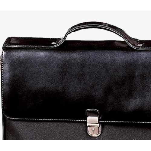 Bartuggi 118-15187, Χαρτοφύλακας, Αδιάβροχο Ύφασμα/Δερματίνη, Μαύρο