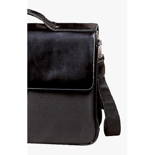 Bartuggi 118-15187, Χαρτοφύλακας, Αδιάβροχο Ύφασμα/Δερματίνη, Μαύρο