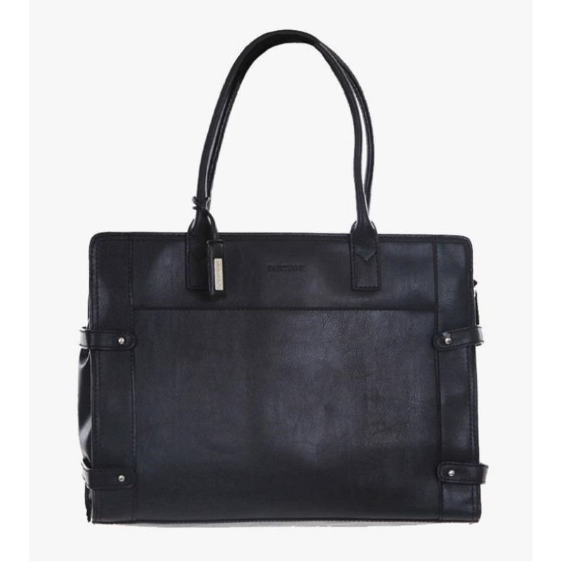 Bartuggi 118-3504, Γυναικείος Χαρτοφύλακας, Δερματίνη, Μαύρο