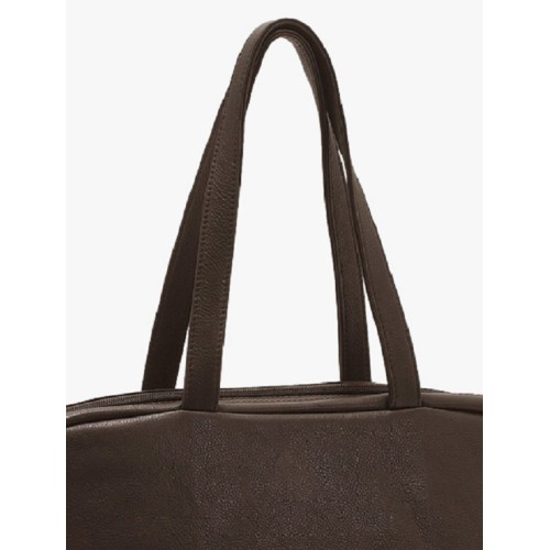 Bartuggi 160-7370-2, Γυναικείος Χαρτοφύλακας, Δέρμα, Καφέ