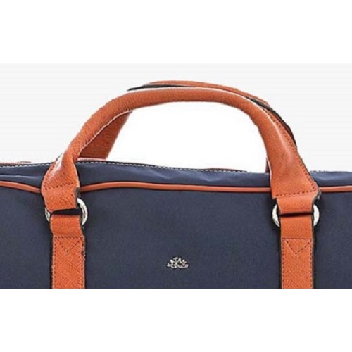 Bartuggi 617-29257, Γυναικείος Χαρτοφύλακας, Ύφασμα/Δέρμα, Μπλε