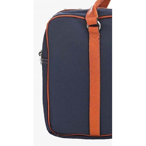 Bartuggi 617-29257, Γυναικείος Χαρτοφύλακας, Ύφασμα/Δέρμα, Μπλε