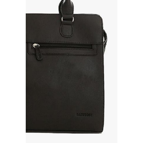 Bartuggi 118-216, Γυναικείος Χαρτοφύλακας, Δερματίνη, Μαύρο