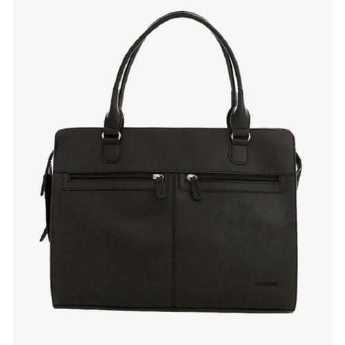 Bartuggi 118-216, Γυναικείος Χαρτοφύλακας, Δερματίνη, Μαύρο