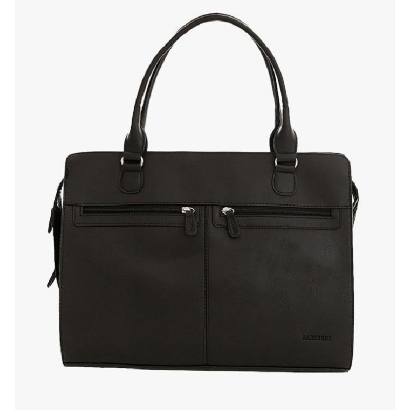 Bartuggi 118-216, Γυναικείος Χαρτοφύλακας, Δερματίνη, Μαύρο