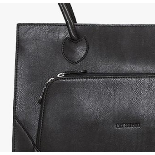 Bartuggi 118-516, Γυναικείος Χαρτοφύλακας, Δερματίνη, Μαύρο