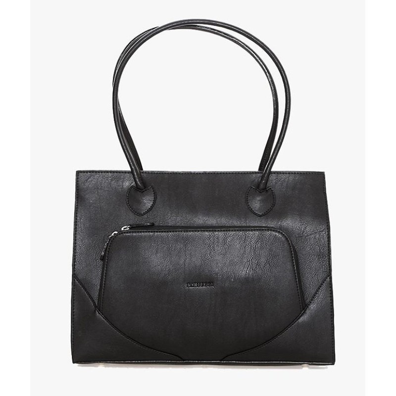 Bartuggi 118-516, Γυναικείος Χαρτοφύλακας, Δερματίνη, Μαύρο