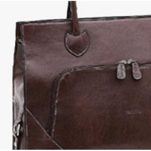 Bartuggi 118-516, Γυναικείος Χαρτοφύλακας, Δερματίνη, Καφέ