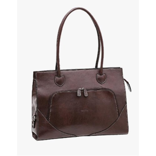 Bartuggi 118-516, Γυναικείος Χαρτοφύλακας, Δερματίνη, Καφέ