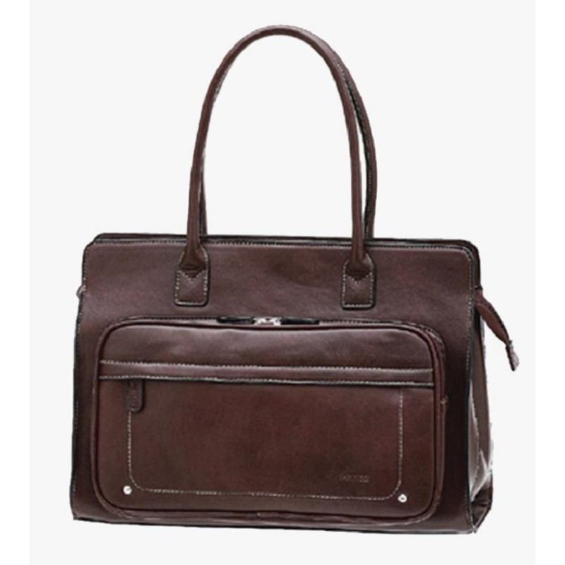 Bartuggi 118-616, Γυναικείος Χαρτοφύλακας, Δερματίνη, Καφέ