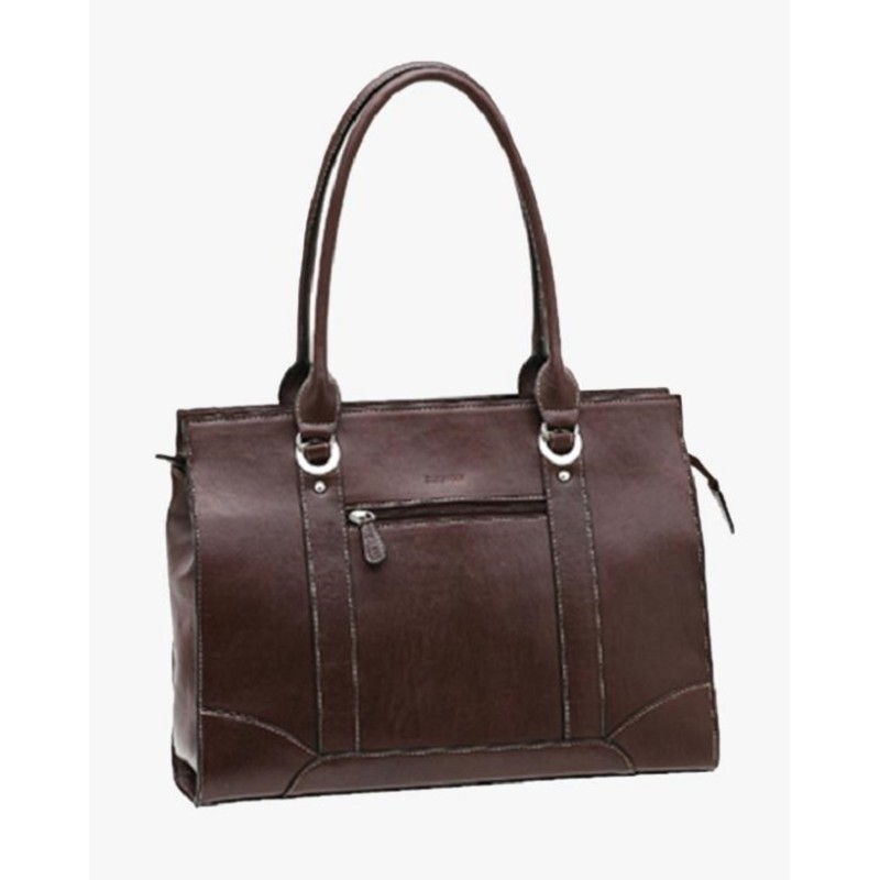 Bartuggi 118-116, Γυναικείος Χαρτοφύλακας, Δερματίνη, Καφέ