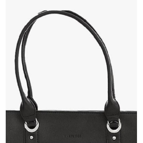 Bartuggi 118-116, Γυναικείος Χαρτοφύλακας, Δερματίνη, Μαύρο