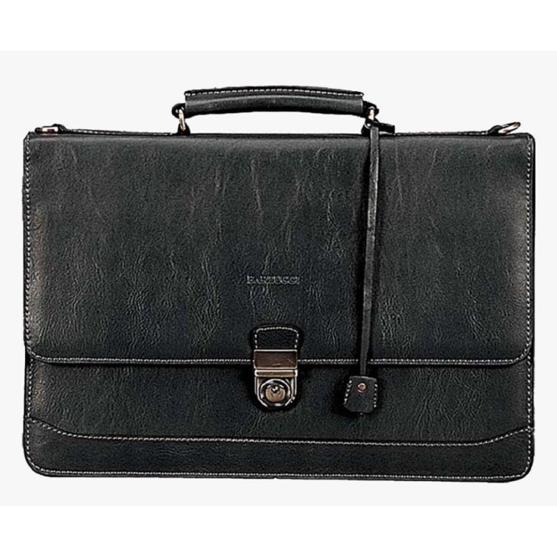 Bartuggi 118-12100, Χαρτοφύλακας, Δερματίνη, Μαύρο