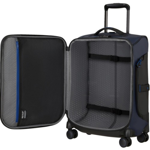 Samsonite 140885-2165 Ecodiver Spinner, Ύφασμα, Μικρή/Καμπίνας, Μπλε
