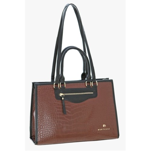 Bartuggi 718-5216, Τσάντα, Ώμου/Καρπού, Καφέ