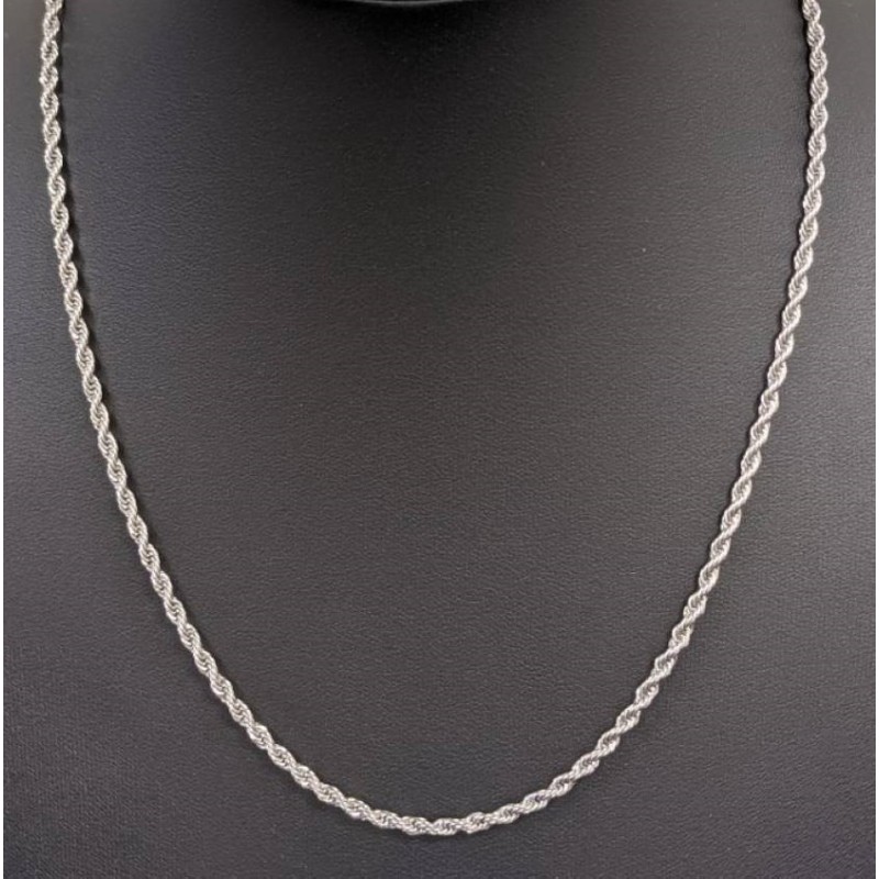 Kostibas 1013-950AF, Κολιέ, Ατσάλι, ΤΕ, Λευκό