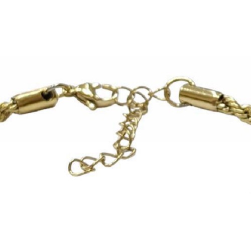 Kostibas 1513-951XH, Βραχιόλι, Ατσάλι, Αλυσίδα, Χρυσό