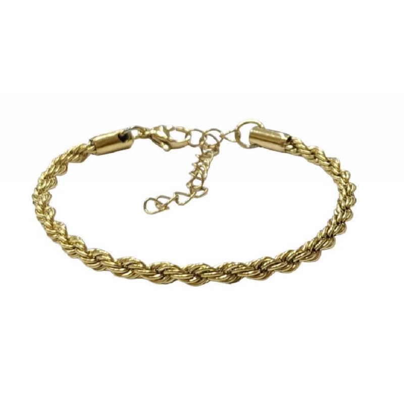 Kostibas 1513-951XH, Βραχιόλι, Ατσάλι, Αλυσίδα, Χρυσό