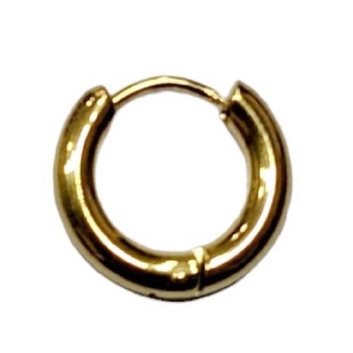 Kostibas 3113-621X, Σκουλαρίκια κρίκοι, Ατσάλι, Χρυσό