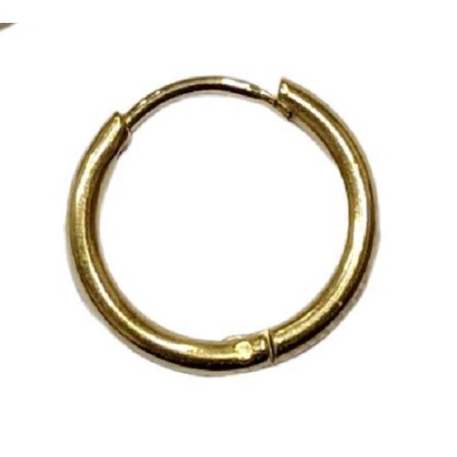 Kostibas 3113-622X, Σκουλαρίκια κρίκοι, Ατσάλι, Χρυσό