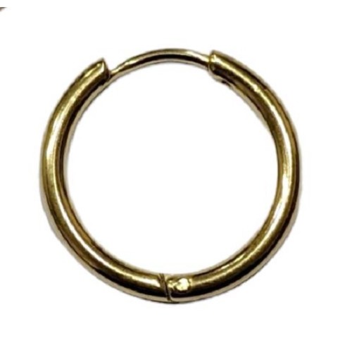 Kostibas 3113-623X, Σκουλαρίκια κρίκοι, Ατσάλι, Χρυσό