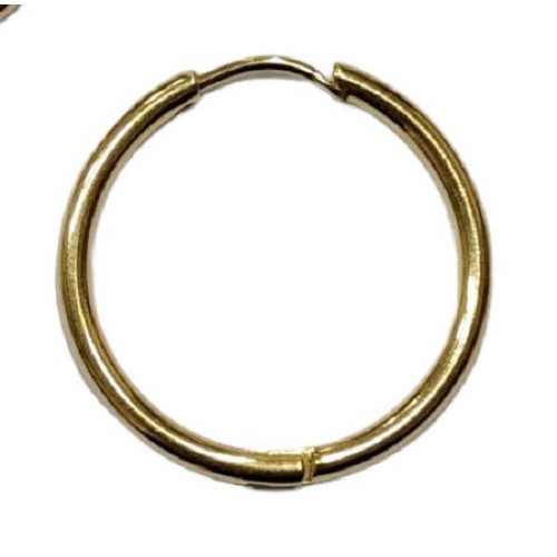 Kostibas 3113-624X, Σκουλαρίκια κρίκοι, Ατσάλι, Χρυσό