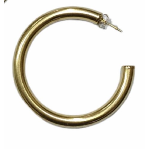 Kostibas 3113-694JX, Σκουλαρίκια κρίκοι, Ατσάλι, Χρυσό