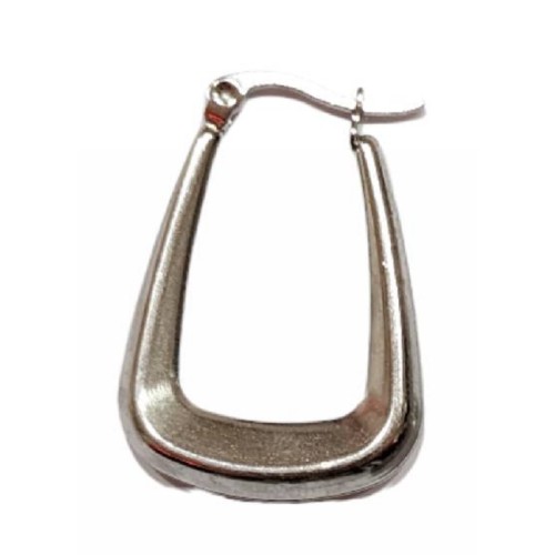 Kostibas 3113-689A, Σκουλαρίκια, Κρίκοι, Ατσάλι, Ασημί