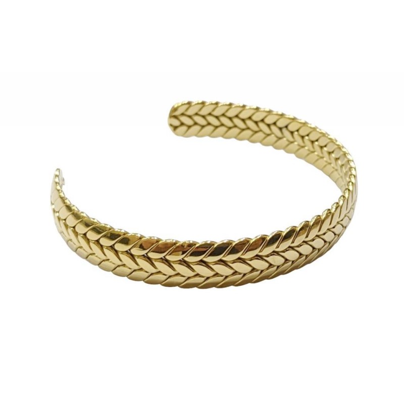 Kostibas 1513-959X, Βραχιόλι, Ατσάλι, Χρυσό