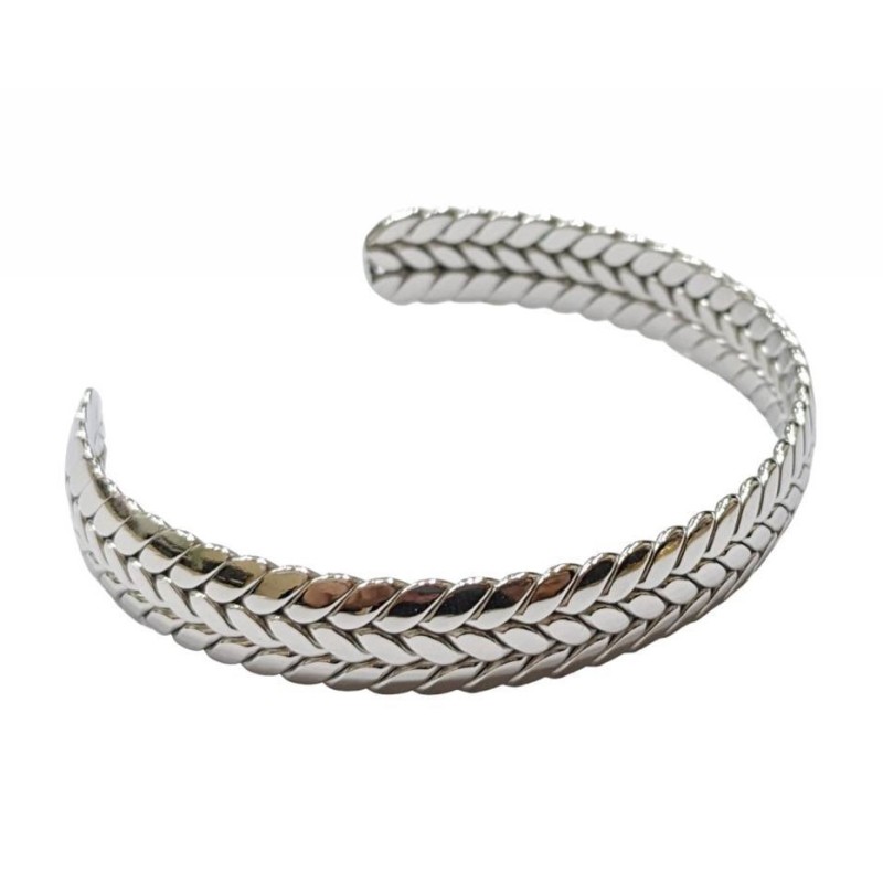 Kostibas 1513-959A, Βραχιόλι, Ατσάλι, Ασημί