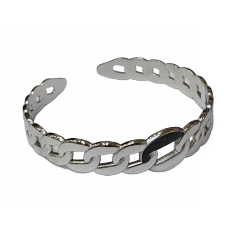 Kostibas 1513-963AO, Βραχιόλι, Ατσάλι, Ασημί