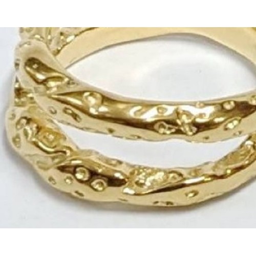 Kostibas 2513-312X, Δαχτυλίδι, Ατσάλι, Χρυσό