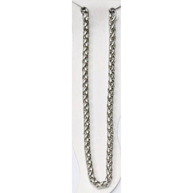 Kostibas 2013-889A, Βραχιόλι ποδιού, Ατσάλι, Ασημί