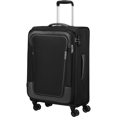 American Tourister 146517-0423 Pullsonic, Ύφασμα, Μεσαία, ATAN, Μαύρο