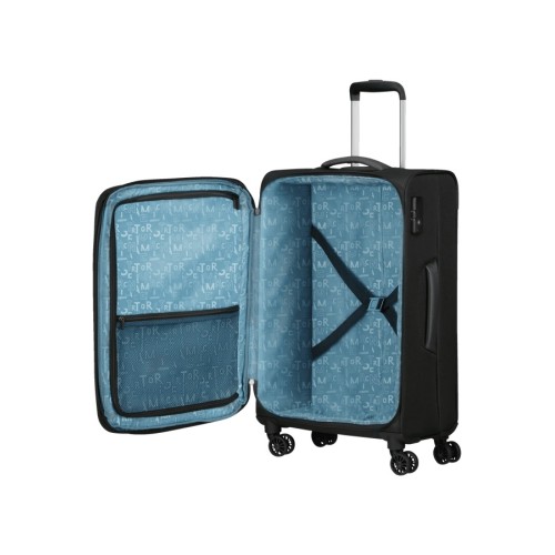 American Tourister 146517-0423 Pullsonic, Ύφασμα, Μεσαία, ATAN, Μαύρο