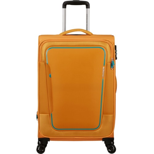American Tourister 146517-1843 Pullsonic, Ύφασμα, Μεσαία, ATAN, Κίτρινο