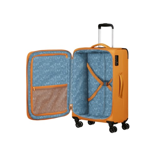 American Tourister 146517-1843 Pullsonic, Ύφασμα, Μεσαία, ATAN, Κίτρινο