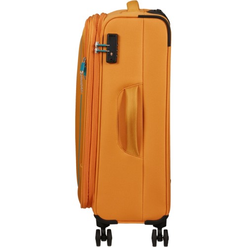 American Tourister 146517-1843 Pullsonic, Ύφασμα, Μεσαία, ATAN, Κίτρινο