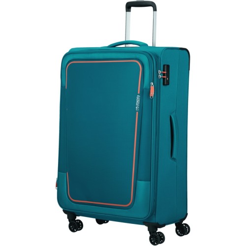 American Tourister 146518-6058 Pullsonic, Ύφασμα, Πολύ Μεγάλη XXL, Πετρόλ