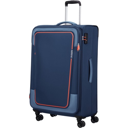 American Tourister 146518-6636 Pullsonic, Ύφασμα, Πολύ Μεγάλη XXL, ΑΤΑΝ, Μπλε