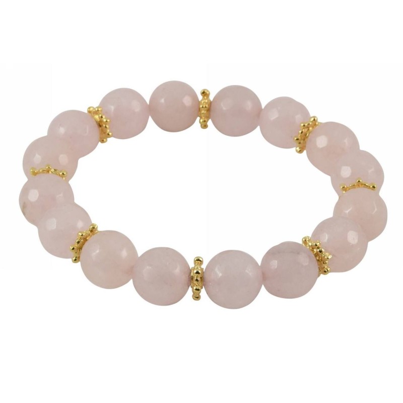 Kostibas 1525-814R, Βραχιόλι, Ημιπολύτιμο, Με πέτρα, Ροζ