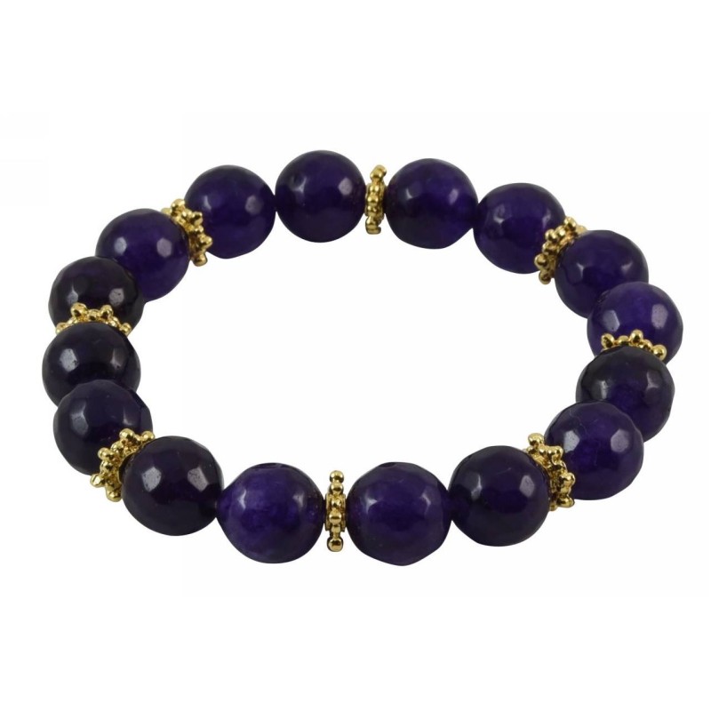 Kostibas 1525-814J, Βραχιόλι, Ημιπολύτιμο, Με πέτρα, Μωβ