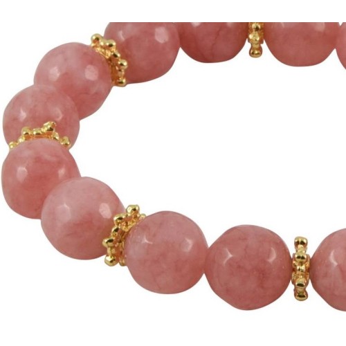 Kostibas 1525-814I, Βραχιόλι, Ημιπολύτιμο, Με πέτρα, Κοραλί