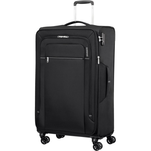 American Tourister 133191-1062 Crosstrack, Ύφασμα, Μεγάλη, ATAN, Μαύρο
