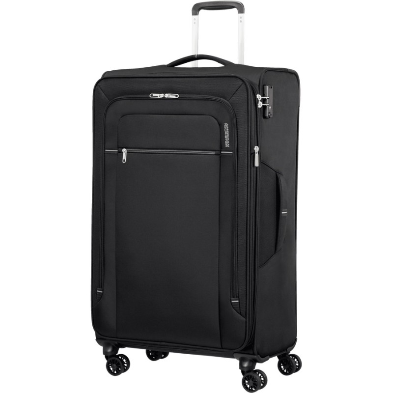 American Tourister 133191-1062 Crosstrack, Ύφασμα, Μεγάλη, ATAN, Μαύρο