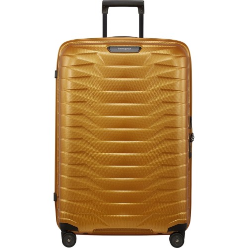 Samsonite 126042-6856 PROXIS, Σκληρή, Πολυπροπυλένιο, Μεγάλη 75CM, ATAN, Κίτρινο