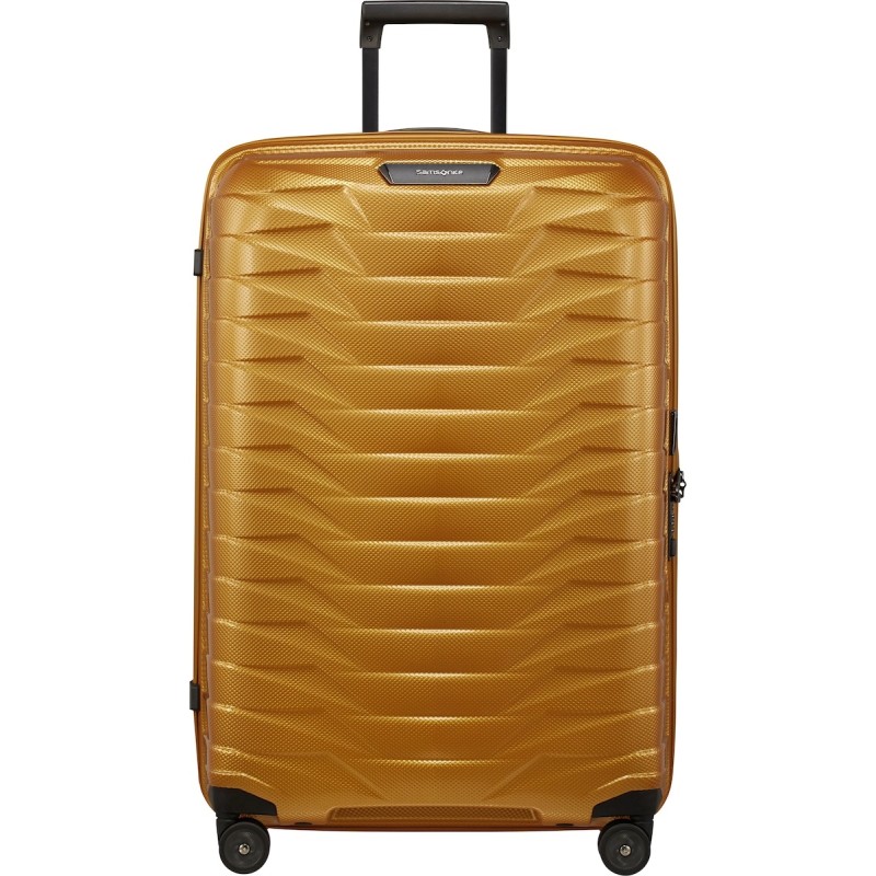 Samsonite 126042-6856 PROXIS, Σκληρή, Πολυπροπυλένιο, Μεγάλη 75CM, ATAN, Κίτρινο